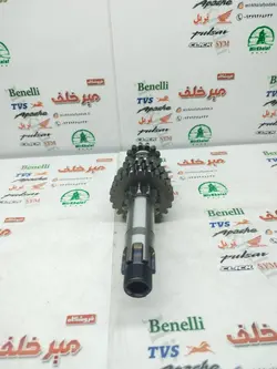 شافت (شفت) گیربکس دنده زنجیر ورودی کامل موتور بنلی 150 اصلی