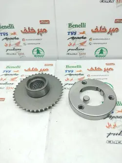 کلاچ استارت کامل (پیلوت و دنده) بی کلاچ طرح ویو (3 ساچمه)