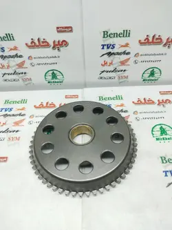 دنده استارت بزرگ موتور تریل cb 200 سی بی و فلات طرح ktm 200 کی تی ام (56 دندانه)