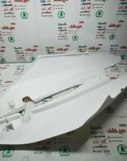 قاب (کاور فلاپ) درب بغل موتور تریل گلد رادیسون سفید (جفتی)