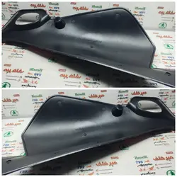 قاب (کاور فلاپ) درب بغل موتور تریل gy جی وای مشکی (جفتی)