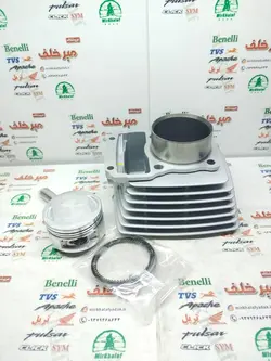 سیلندر و پیستون (پستان) کامل موتور هوندا 200 cg سی جی و تریل شرکتی