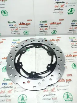 دیسک ترمز عقب موتور پالس ns 200 ان اس و rs ار اس و پالس 220 و بنلی 250 تک سیلندر و 300 دوسیلندر قدیم و جدید نیوفیس هندی