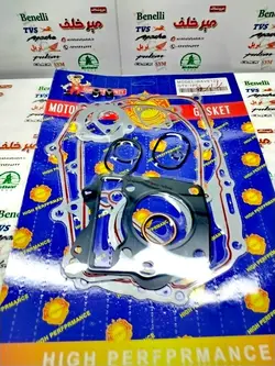 واشر بندی کامل موتور بی کلاچ طرح ویو 125 کویر رادیسونی