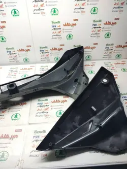 قاب (کاور فلاپ) اسپایلر (زیر انجین) موتور اپاچی 150 160 180 جدید نیوفیس مشکی شرکتی (جفتی)