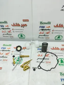 لوازم کاربرات موتور tvs راکس و نئو هندی