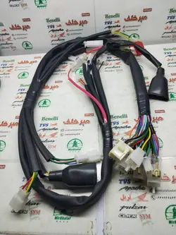 سیم کشی برق کامل موتور تریل crf سی ار اف کاربراتوری