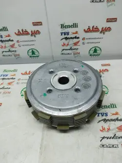 4 چهار شاخ کلاچ (دیسک) زیر و رو کامل موتور sym گالکسی na و nh همراه صفحه کلاچ (4 پیچ)