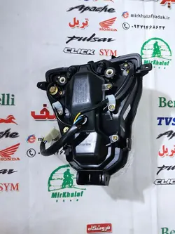 بلوری چراغ جلو کامل موتور بنلی 250 تک سیلندر قدیم و 300 دوسیلندر قدیم اصلی