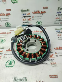 بوبین (دستگاه) سیم پیچی برق موتور بنلی 135 و بنلی 150 جدید نیوفیس اصلی