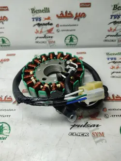 بوبین (دستگاه) سیم پیچی برق موتور بنلی 135 و بنلی 150 جدید نیوفیس اصلی