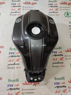 باک موتور بنلی 150 قدیم انژکتوری اصلی کنیستر دار (مشکی)