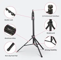 سه پایه دوربین جیماری مدل MT-38