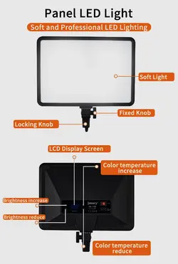 نور ثابت ال ای دی جیماری مدل FM-17RS