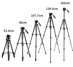 سه پایه دوربین جیماری مدل KP-2599 مشکی