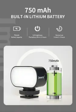 نور ثابت ال ای دی جیماری مدل FM-16RGB