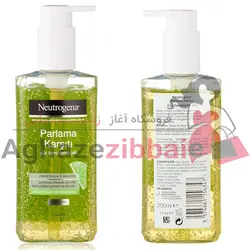 ژل شستشوی صورت لیمو ترش و آلوئه ورا نوتروژینا حجم 200 میلی لیتر