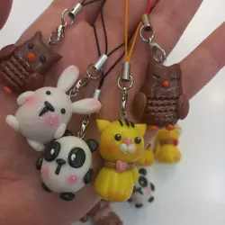 انواع آویز فلش و آویز کیف در طرح های ایموجی و پرندگان و خوراکی و ..پک 5 تایی