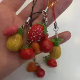 انواع آویز فلش و آویز کیف در طرح های ایموجی و پرندگان و خوراکی و ..پک 5 تایی