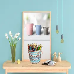 پتینه کاری روی سطل فلزی