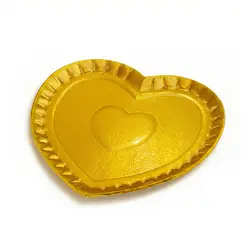 سینی مقوایی قلبی