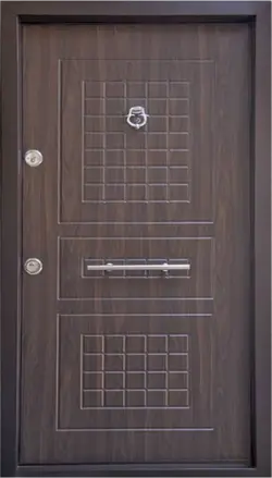 درب CNC/PVC سه قاب  بیسکوئیتی