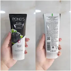 فوم شستشو صورت پوندز مدل(زغال) FOAM POND'S PURE WITHE