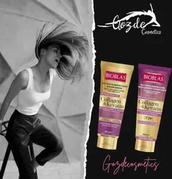 ماسک مو بعد حمام بیوبلاس24/7  Bioblas hair Mask Collagen&amp;Keratin