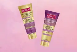 ماسک مو داخل حمام بیوبلاس  Bioblas hair Mask Collagen&amp;Keratin