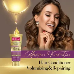 ماسک مو داخل حمام بیوبلاس  Bioblas hair Mask Collagen&amp;Keratin