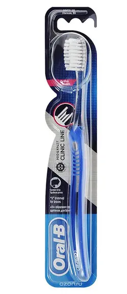 مسواک ارتودنسی اورال بی Clinic Line Oral-B Tooth brash