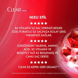 شامپو کلیر مردانه مدل هیزل Clear shampoo, Hazel model