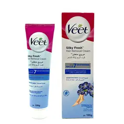 کرم موبر بدن آبی ویت Blue Veet body hair removal cream