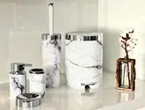 سرویس پنج پارچه بتیس مدل شاین ماربل کروم