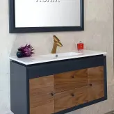 فول‌ست کابینت روشویی کد 80100A