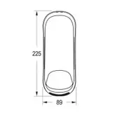 جامایع ایمن آب مدل ایما فوم ساز رنگ کروم