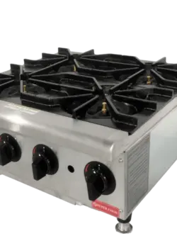 اجاق چهار شعله رومیزی - ژرف استیل