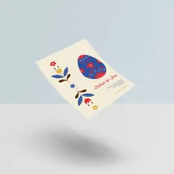 طرح لایه باز عید نوروز تراکت و پوستر کد 01