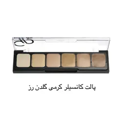 ‎پالت کانسیلر گلدن رز مدل CORRECT & CONCEAL