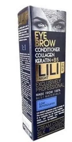 رنگ ابرو لی لی نایت شماره ۴/۹۱ قهوه ای موکا EYE BROW LILI NIG