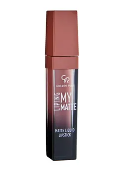 رژلب مایع مات گلدن رز مدل MY MATTE LIPING شماره 11