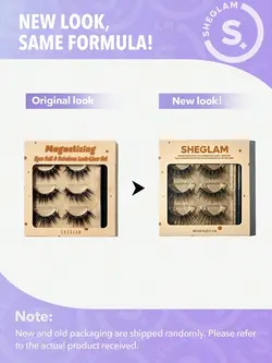 مجموعه MAGNETIZING EYES  با مژه‌های پر و دیدنی و مداد