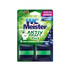 توپک دو عددی فلاش تانک رسوبگیر و جرم گیر Wc Meister آلمان اسانس میوه کاج