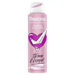 اسپری روشن کننده زیر بغل رکسونا Rexona زنانه مدل Нежно и сочно حجم 150 میل