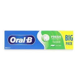 خمیر دندان اورال بی Oral-B روزانه مدل Fresh Protect 123 حجم 100 میل