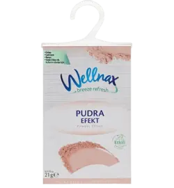 پودر خوشبو کننده ولناکس Wellnax کمد لباس و رخت خواب اسانس پودری وزن 21 گرم