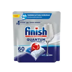 قرص ظرفشویی فینیش Finish مدل Quantom بسته 60 عددی