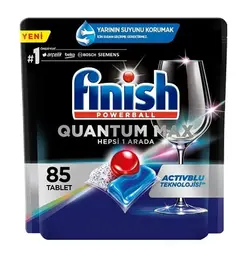قرص ظرفشویی فینیش Finish مدل Quantom Max بسته 85 عددی