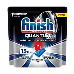 قرص ظرفشویی فینیش Finish مدل Quantom Max بسته 15 عددی