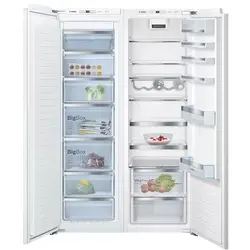 یخچال فریزر دوقلو توکار بوش سری 6 مدل KIR81AFE0 GIN81AEF0